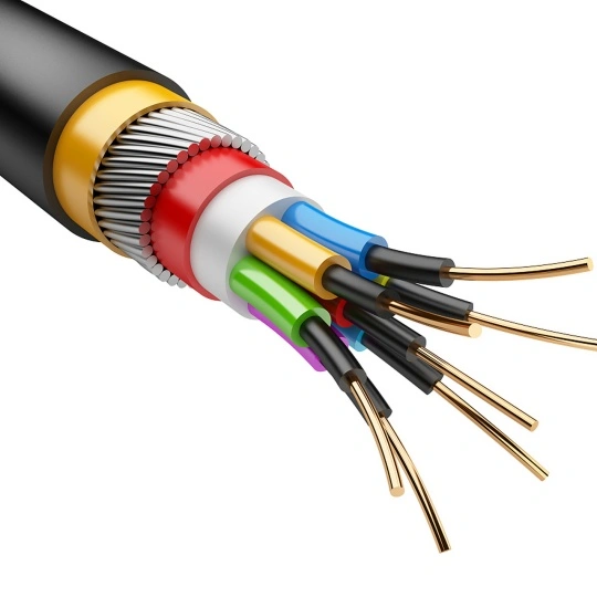 Shielded cable core