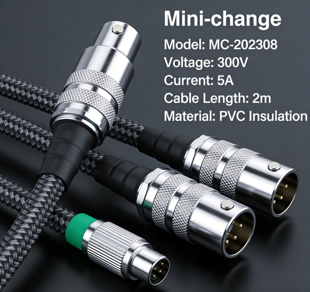  Mini-change industrial cable assemblies
